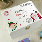 Personalised Small Christmas Eve Box