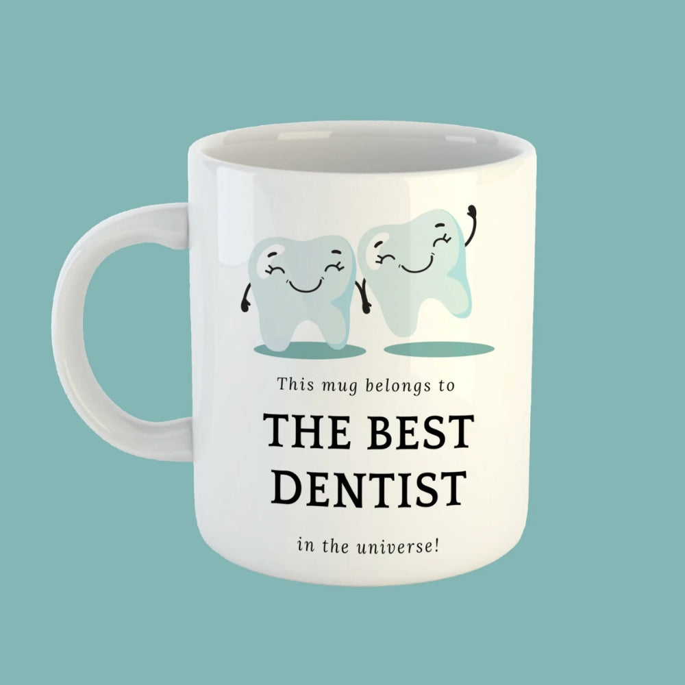 Personalised Dentist Mug Ceramic Coffee Mug