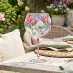 Hand-Painted Hedgerow Gin Glass
