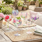 Hand-Painted Hedgerow Gin Glass