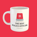 Personalised Best Police Officer Mug
