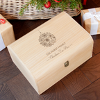 Personalised Family Christmas Eve Keepsake Chest