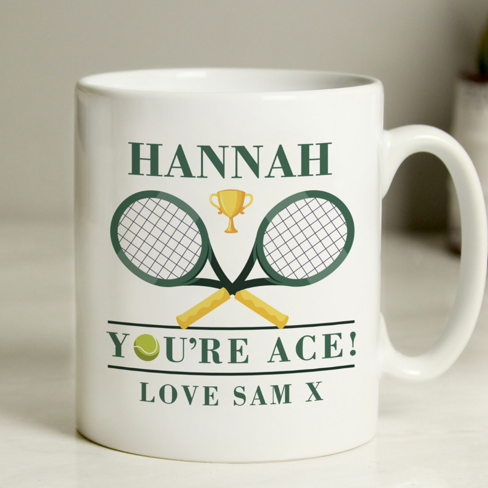 Personalised You're Ace Tennis Mug