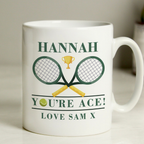 Personalised You're Ace Tennis Mug