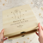 Personalised The Snowman Christmas Eve Box