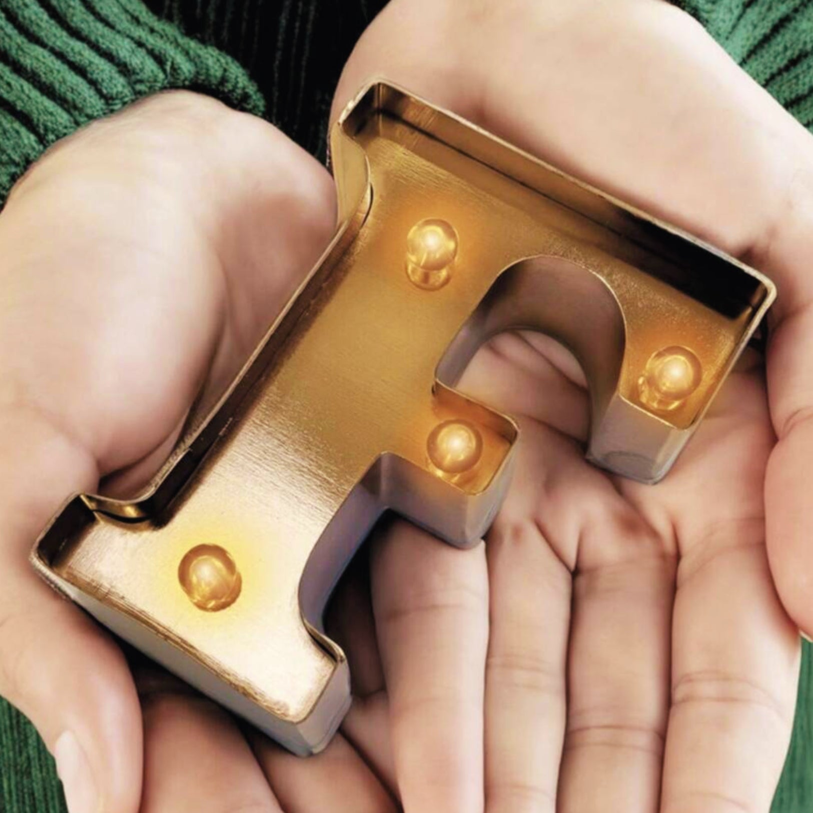 Copper Light Up Letters