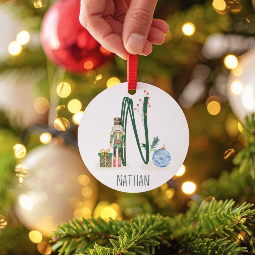 Personalised Nutcracker or Sugar Plum Fairy Christmas Ornament