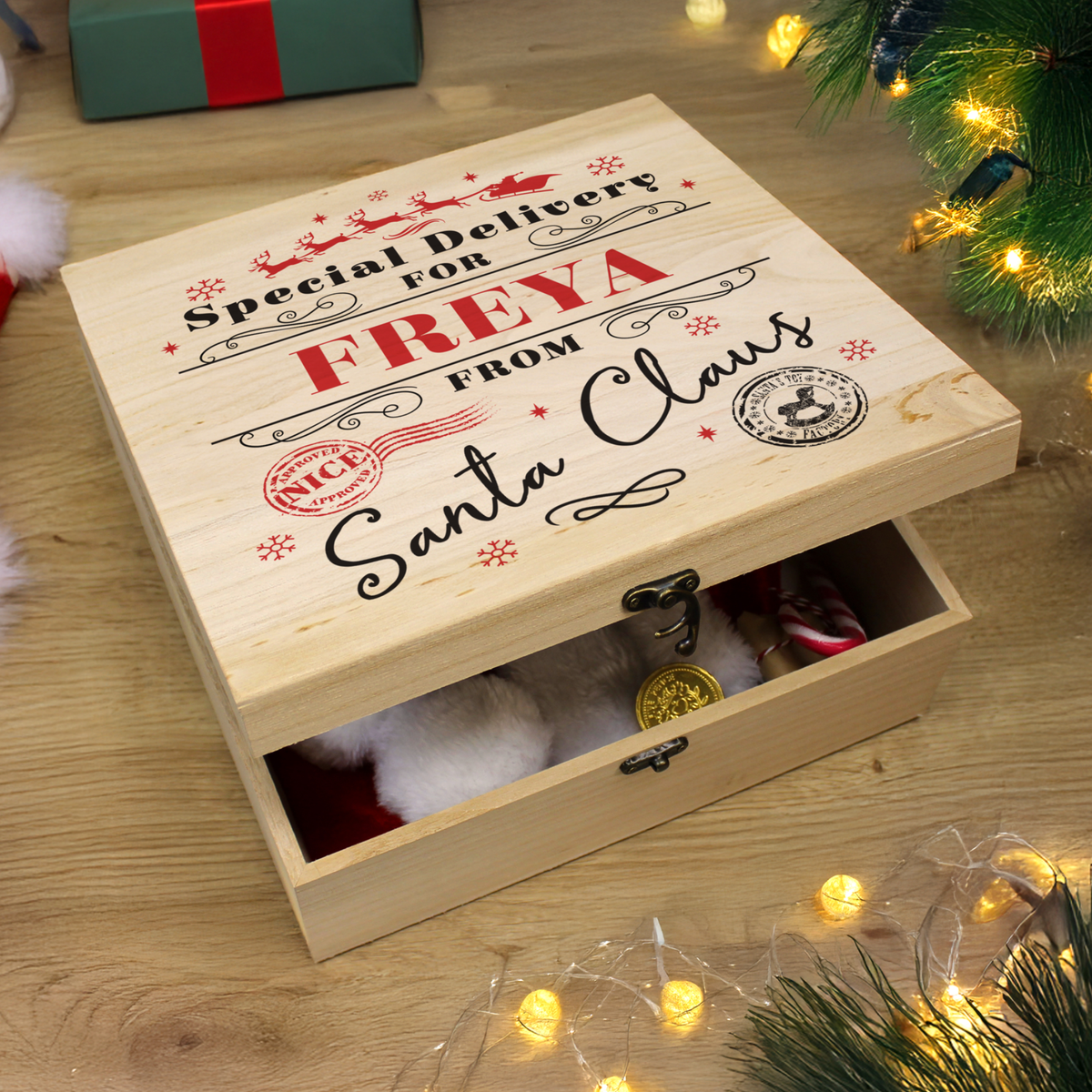 Personalised Special Delivery Christmas Eve Box