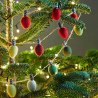 Christmas Felt Light Bulb Bunting