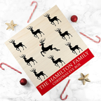 Personalised Reindeer Family Christmas Eve Box