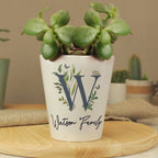 Personalised Botanical Initial Planter