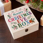Personalised Winter Botanicals Christmas Eve Box