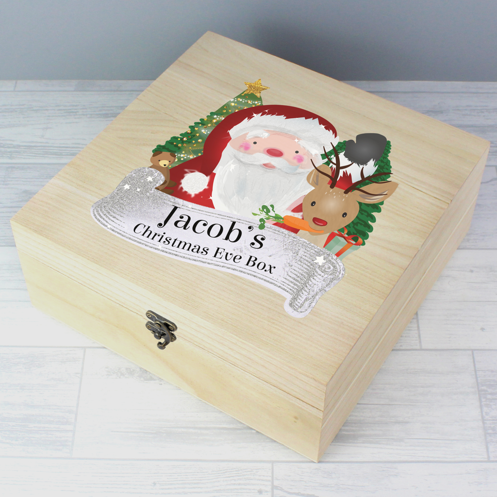 Personalised Santa & Reindeer Christmas Eve Box