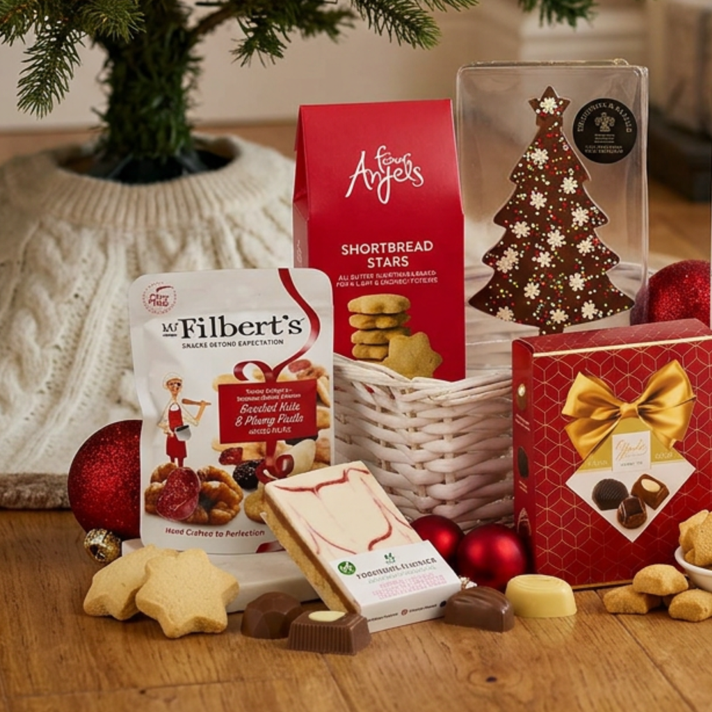 Sweet Christmas Treats Basket