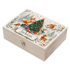 Personalised Woodland Animals Christmas Box