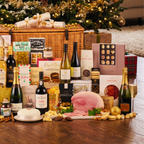 Ultimate Luxury Christmas Hamper Champagne Wine Port Cheese & Gourmet Festive Treats
