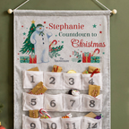 Personalised The Snowman Christmas Advent Calendar