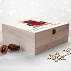 Personalised Festive Door Christmas Box