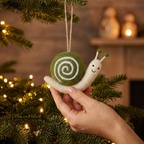 Garden Snail Felt Decoration