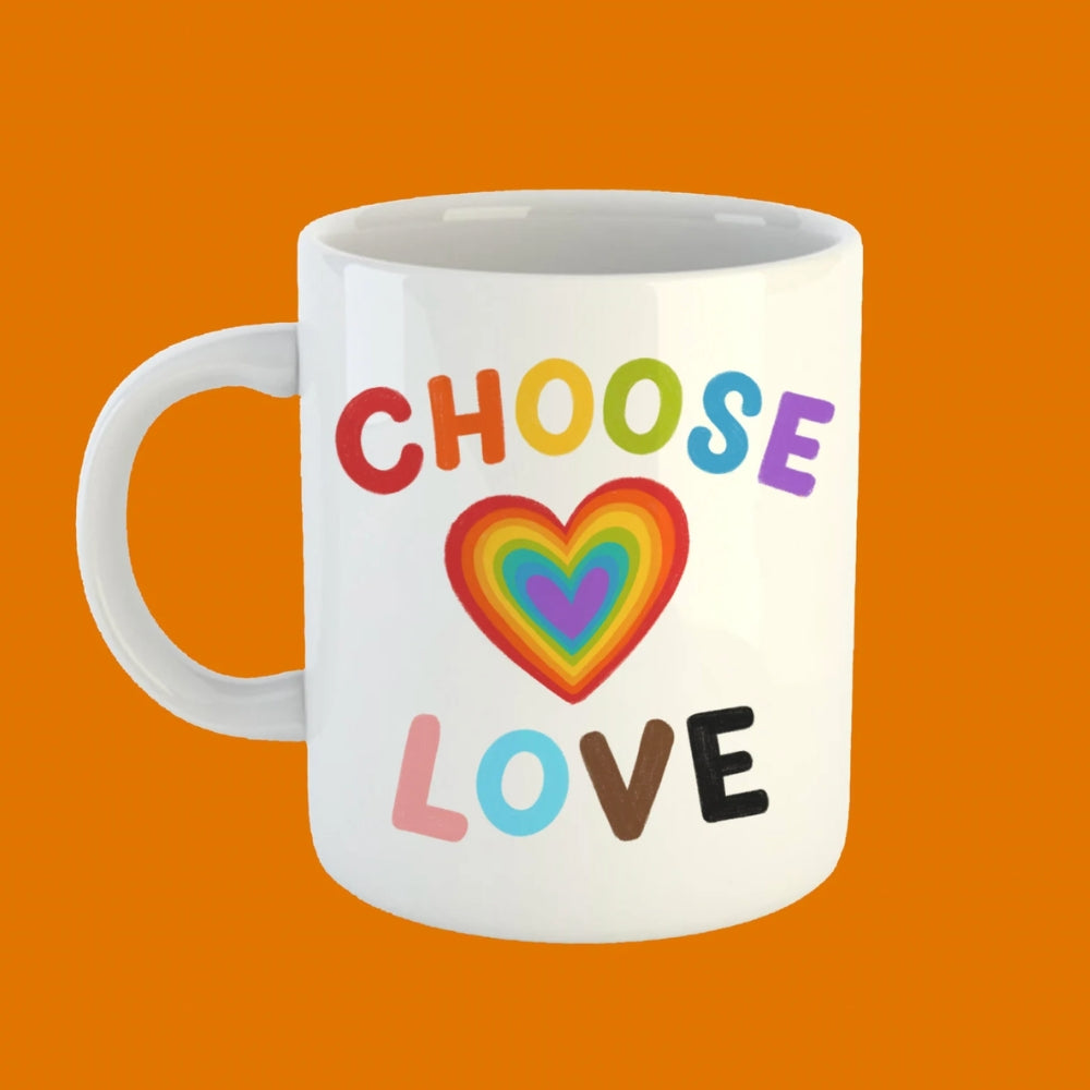 Choose Love Pride Mug
