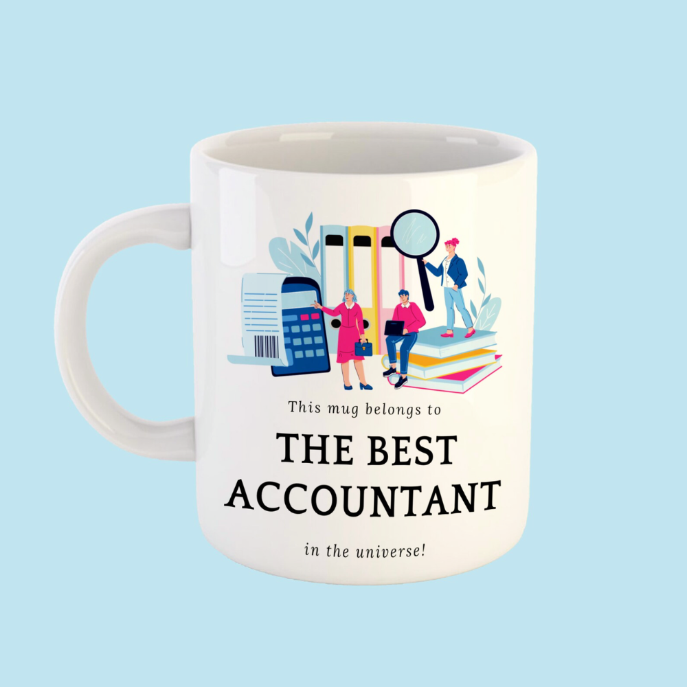 Personalised Best Accountant Mug
