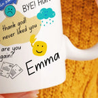 Personalised Leaving Mug Work Gift