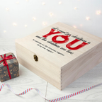 Personalised Romantic Couples Christmas Eve Box