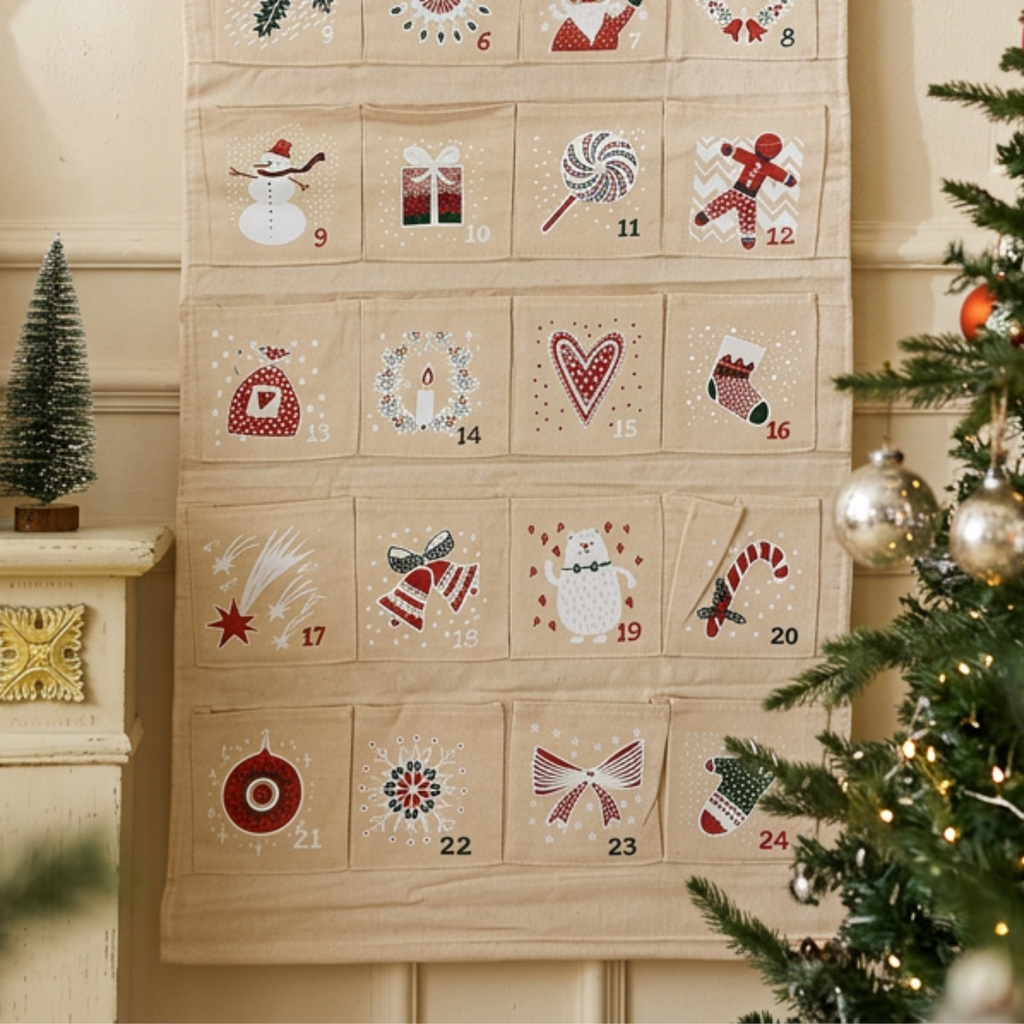 Personalised Fabric Advent Calendar