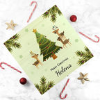 Personalised Playing Reindeers Christmas Eve Box
