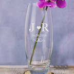 Personalised Monogram Bullet Vase
