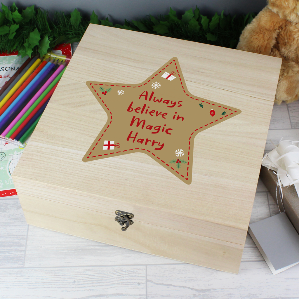 Personalised Star Christmas Eve Box