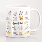 Types Of Cats Funny Mug