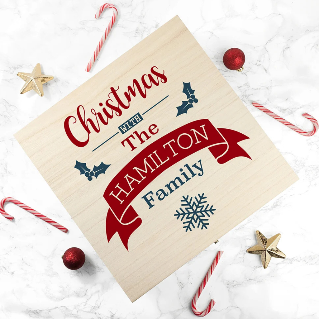 Personalised Family Christmas Eve Box