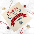 Personalised Family Christmas Eve Box