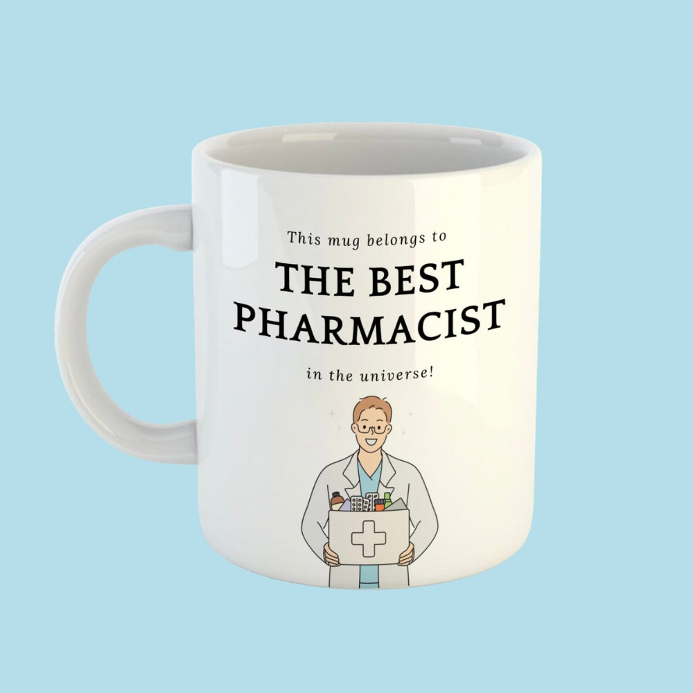 Personalised Pharmacist Mug Ceramic Coffee Cup