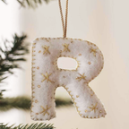 Alphabet Embroidered Felt Decoration
