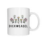 Funny Floral Dickweasel Ceramic Mug