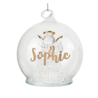 Personalised Christmas LED Angel Bauble