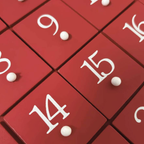 Personalised LED House Advent Calendar