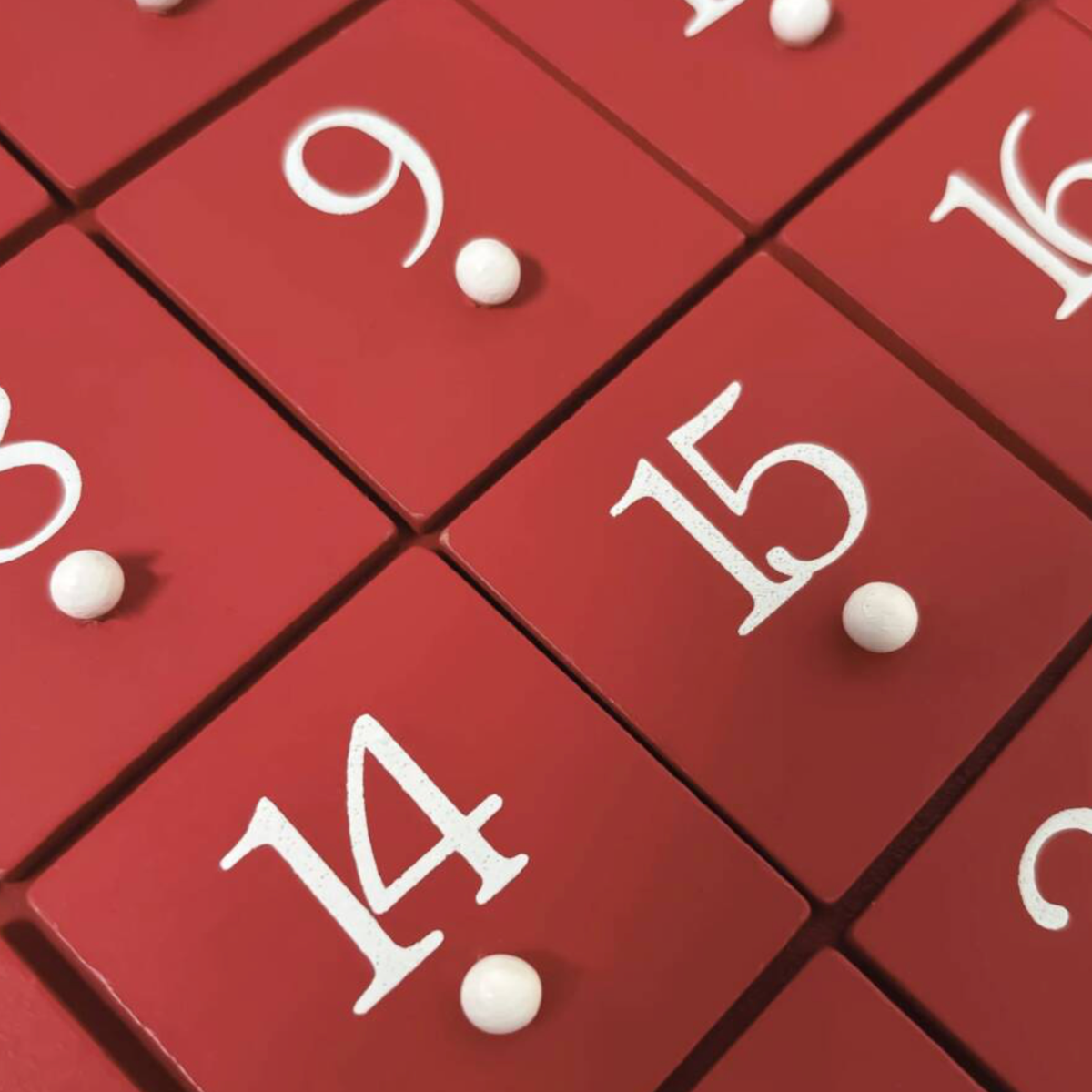 Personalised LED House Advent Calendar