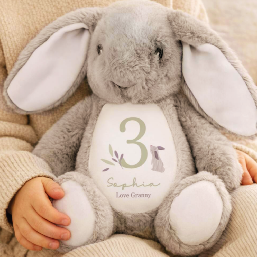Personalised New Baby Bunny