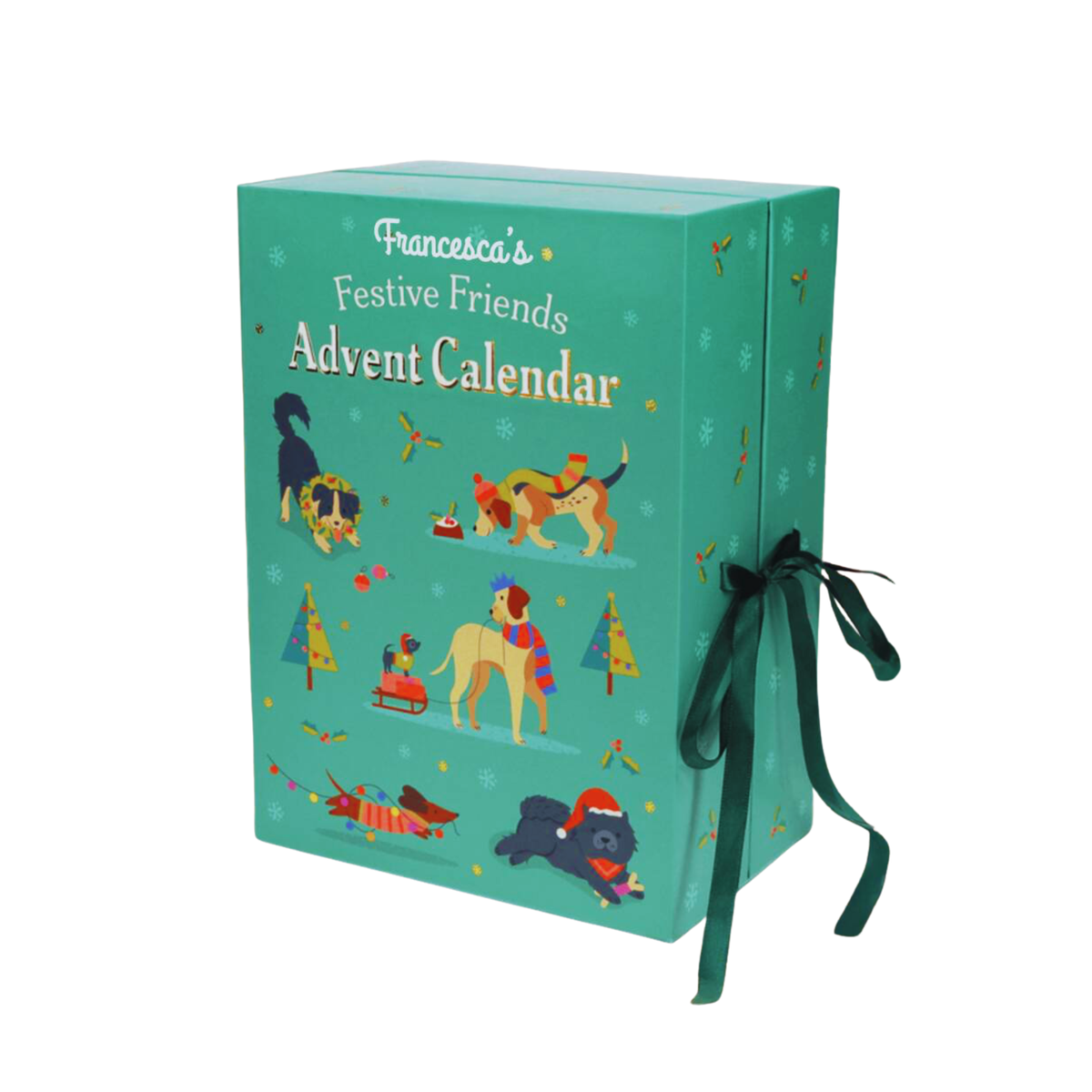 Personalised Fill Your Own Advent Calendar 24 Drawer Christmas Countdown