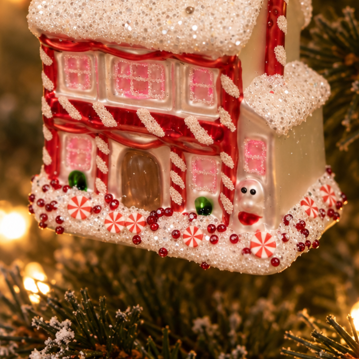 Fairytale Gingerbread House Christmas Bauble