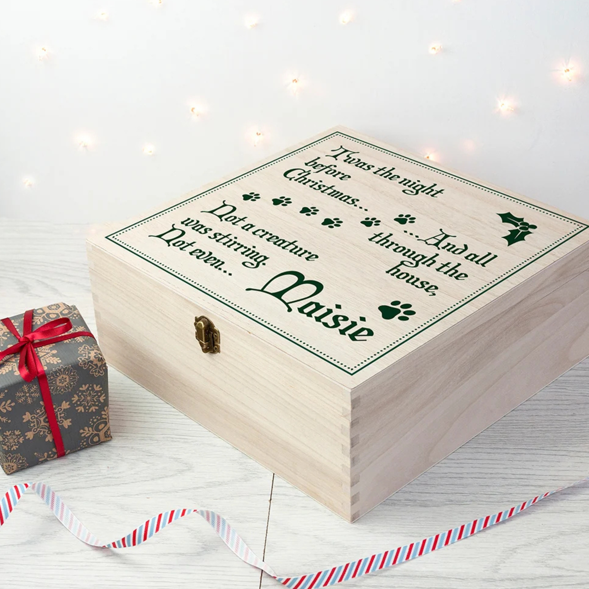 Personalised Pet's 'Twas the Night Before Christmas Eve Box