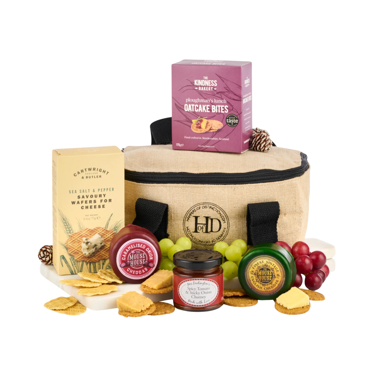 Gourmet Cheddar Chutney & Cheese Biscuits Cool Bag