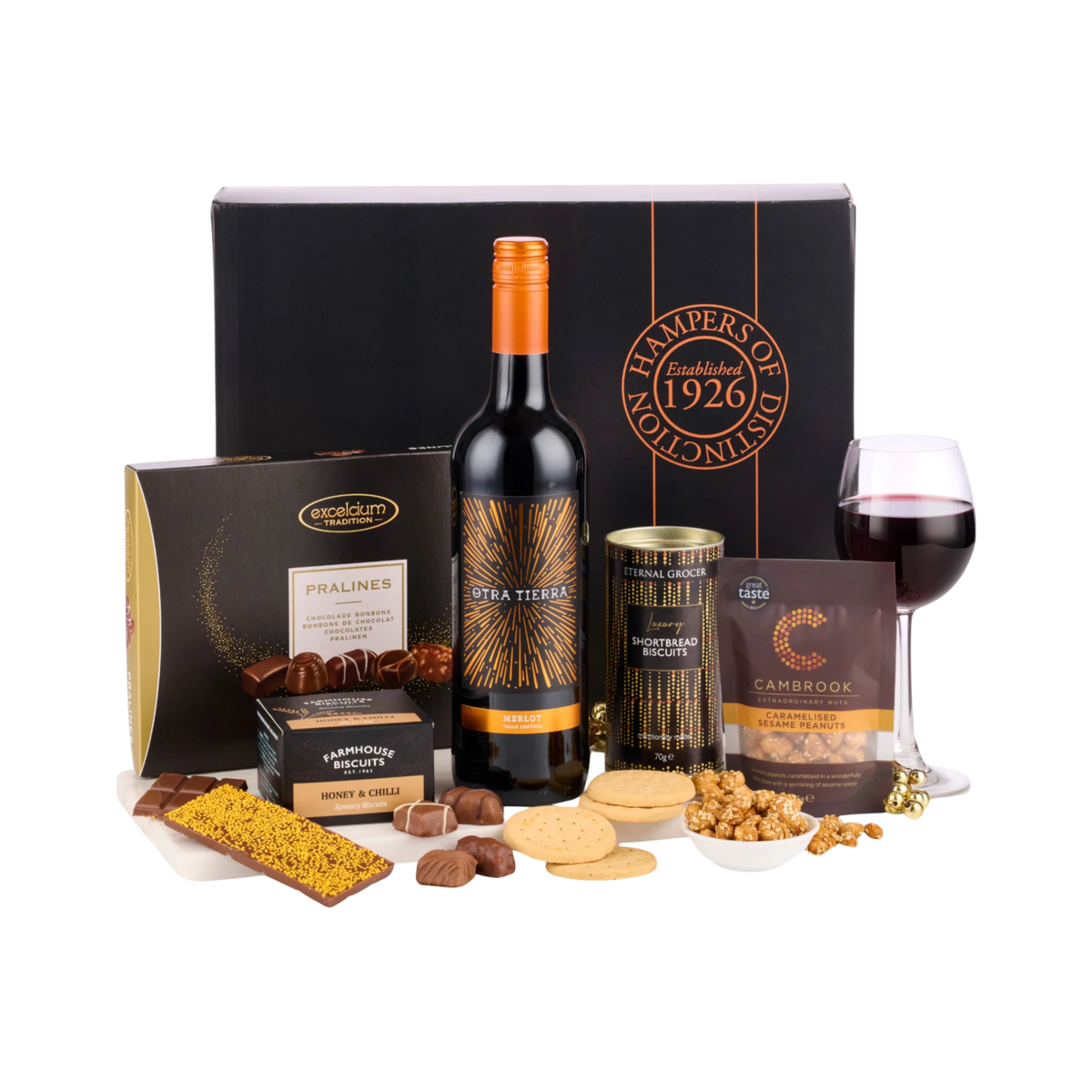 Luxury Red Wine Christmas Gift Box