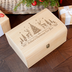 Personalised Festive Forest Christmas Eve Box
