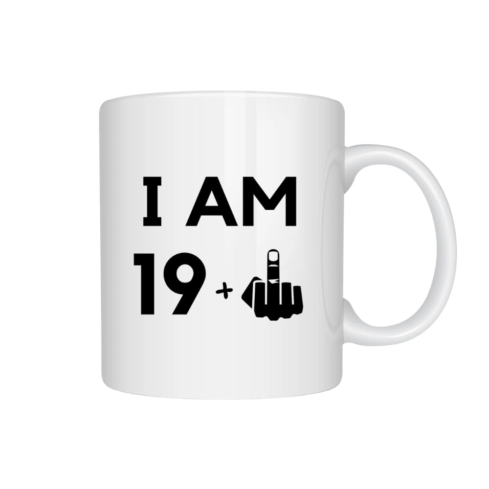 Funny Middle Finger Coffee Mug