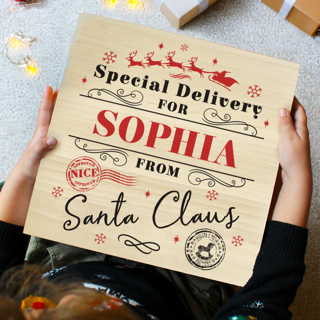 Personalised Special Delivery Christmas Eve Box