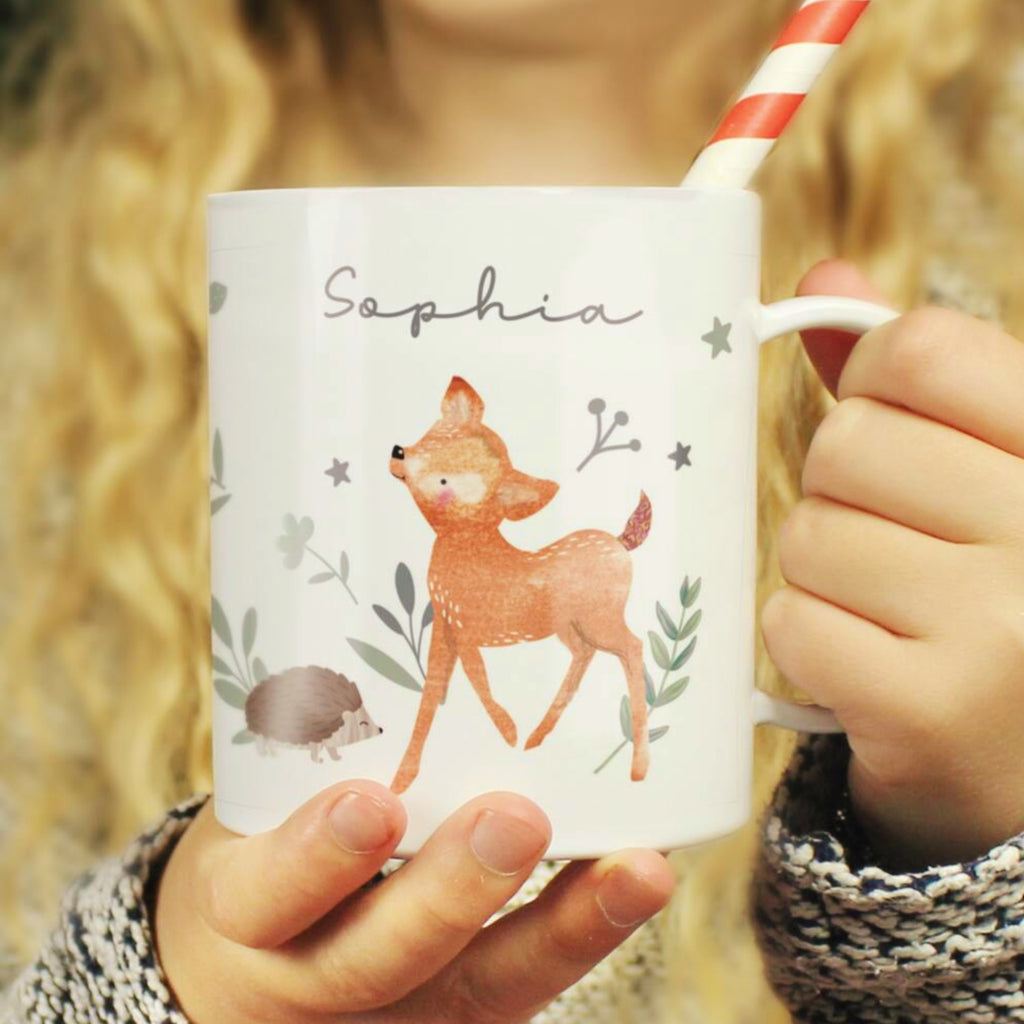 Personalised Woodland Animals Plate